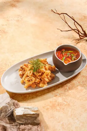 Cumi Goreng Saos Padang