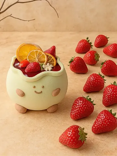Cake Character Strawberry Shortcake
