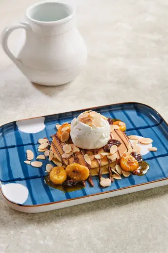 Pancake Banana Raisin Nutella