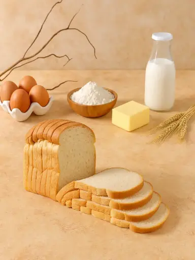 Wheat Loaf (Roti Tawar Gandum)