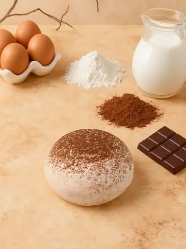 Donut Mochi Chocolate