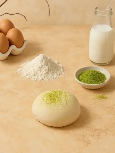 Donut Mochi Matcha
